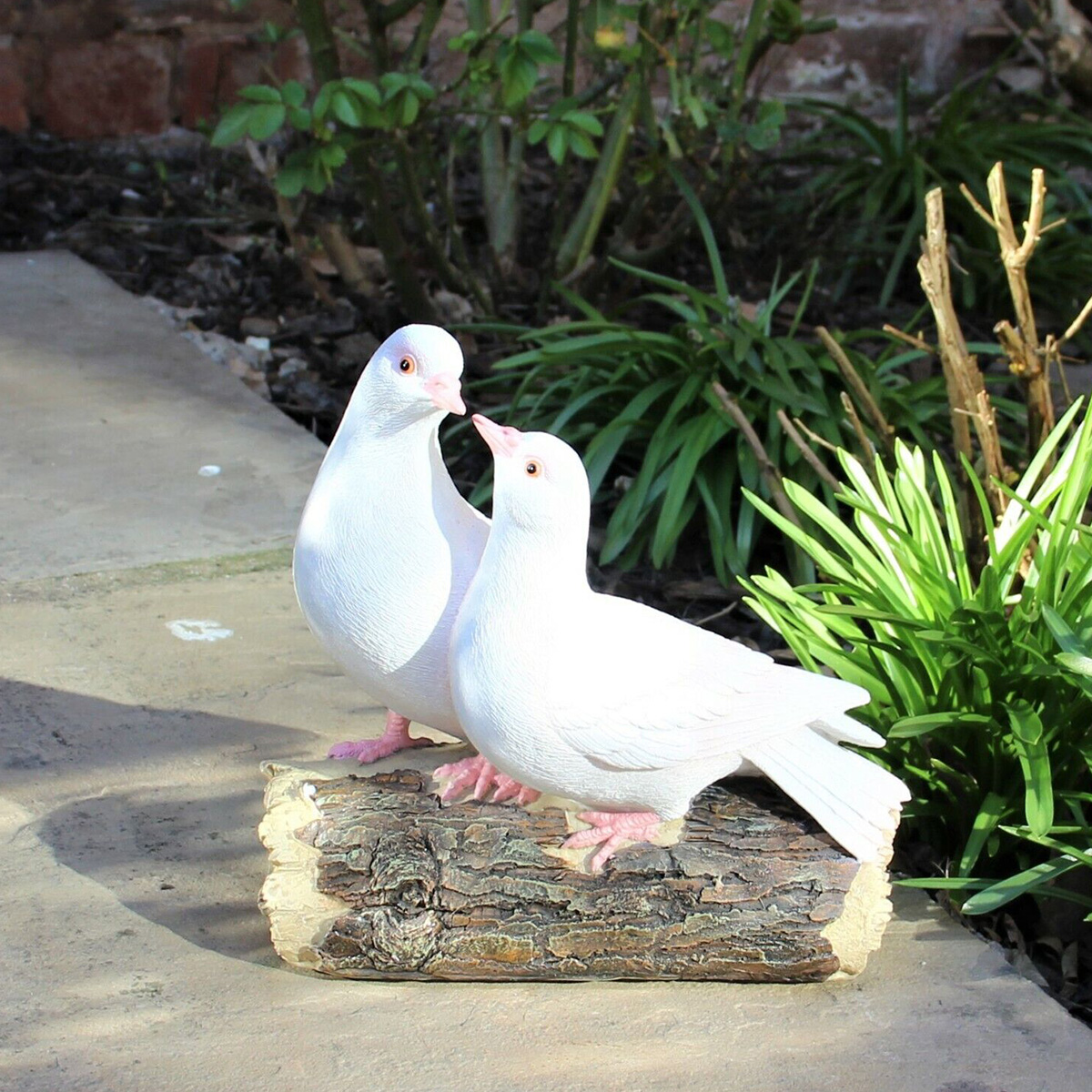 Garden Decorations Resin Dove Statue Home Decor Sculpture Bird Lover Gift
