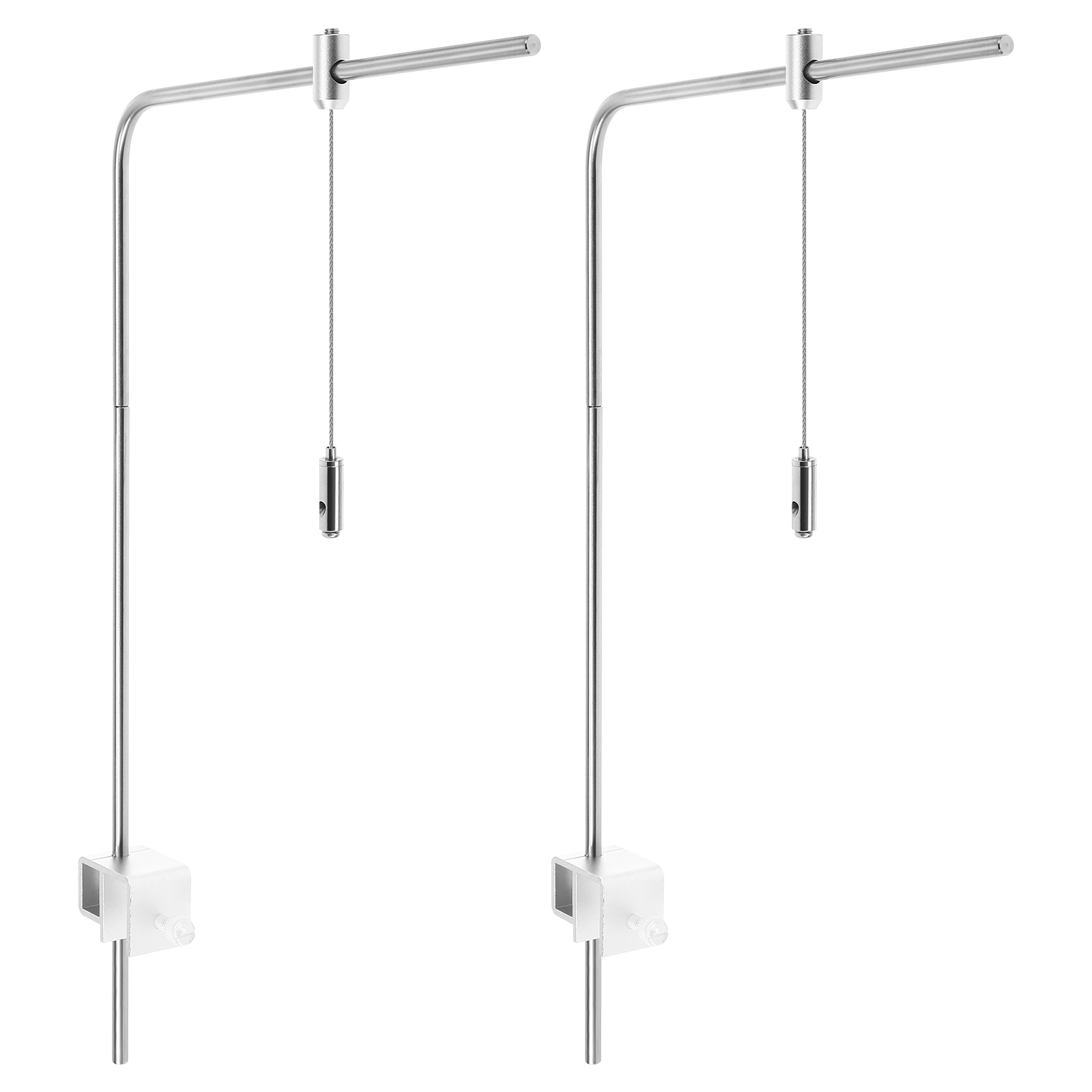 Gooseneck Fish Tank Light Stand Heat Lamps LED Aluminum Alloy Riser Durable Rack