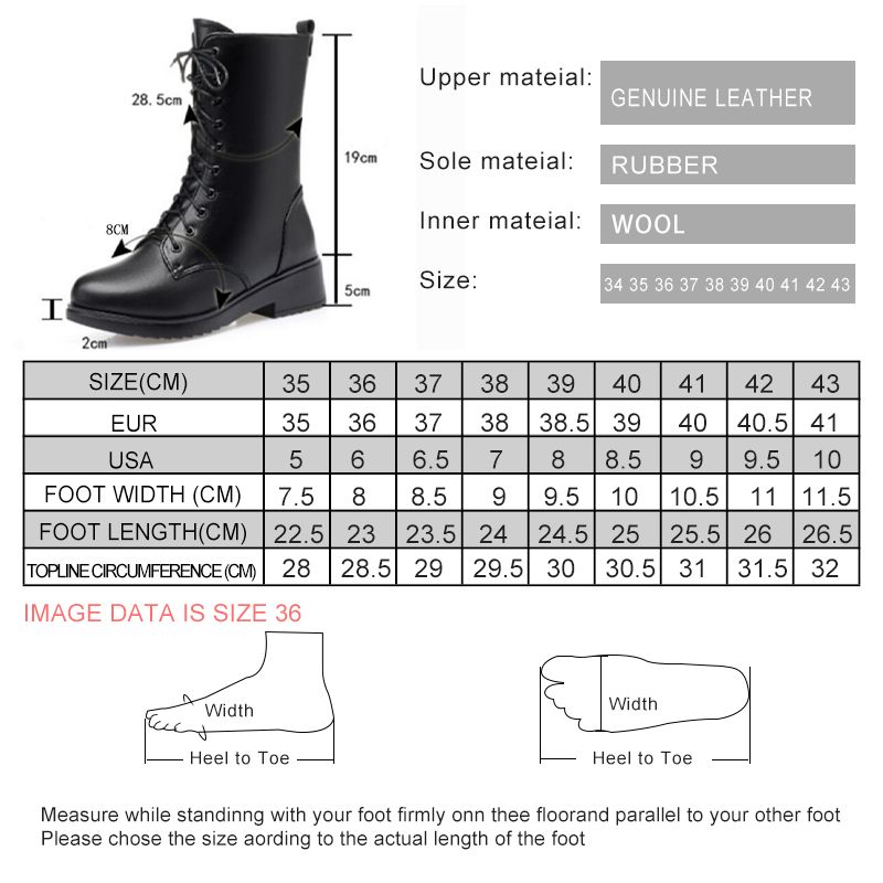 AIYUQI 2024 Boots Women Winter Shoes New Genuine Leather Biker Boots Women Large Size Casual Marton Bots Women
