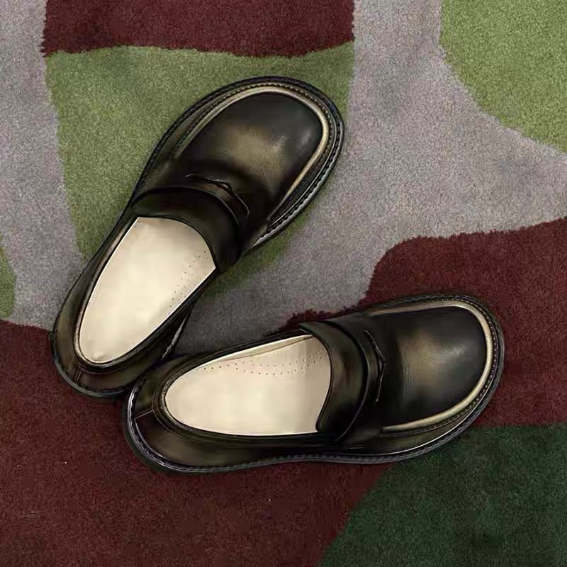 Casual Slip On Women Loafers Spring 2024 Luxury Flat Shoes Quality PU Leather Designe Mules Shoes Female Retro Moccasins