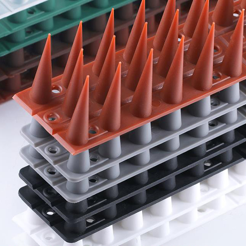 Cat Bird Repellent Spikes Outdoor Fence Security Plastic Deterrent Climb Spikes