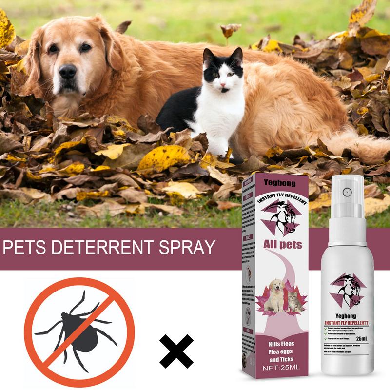 Pet Spray Natural Fleas And Ticks Dog Bedding Spray Fleas Treatments For Dogs And Home Fleas Killers Soothing Grooming Spray
