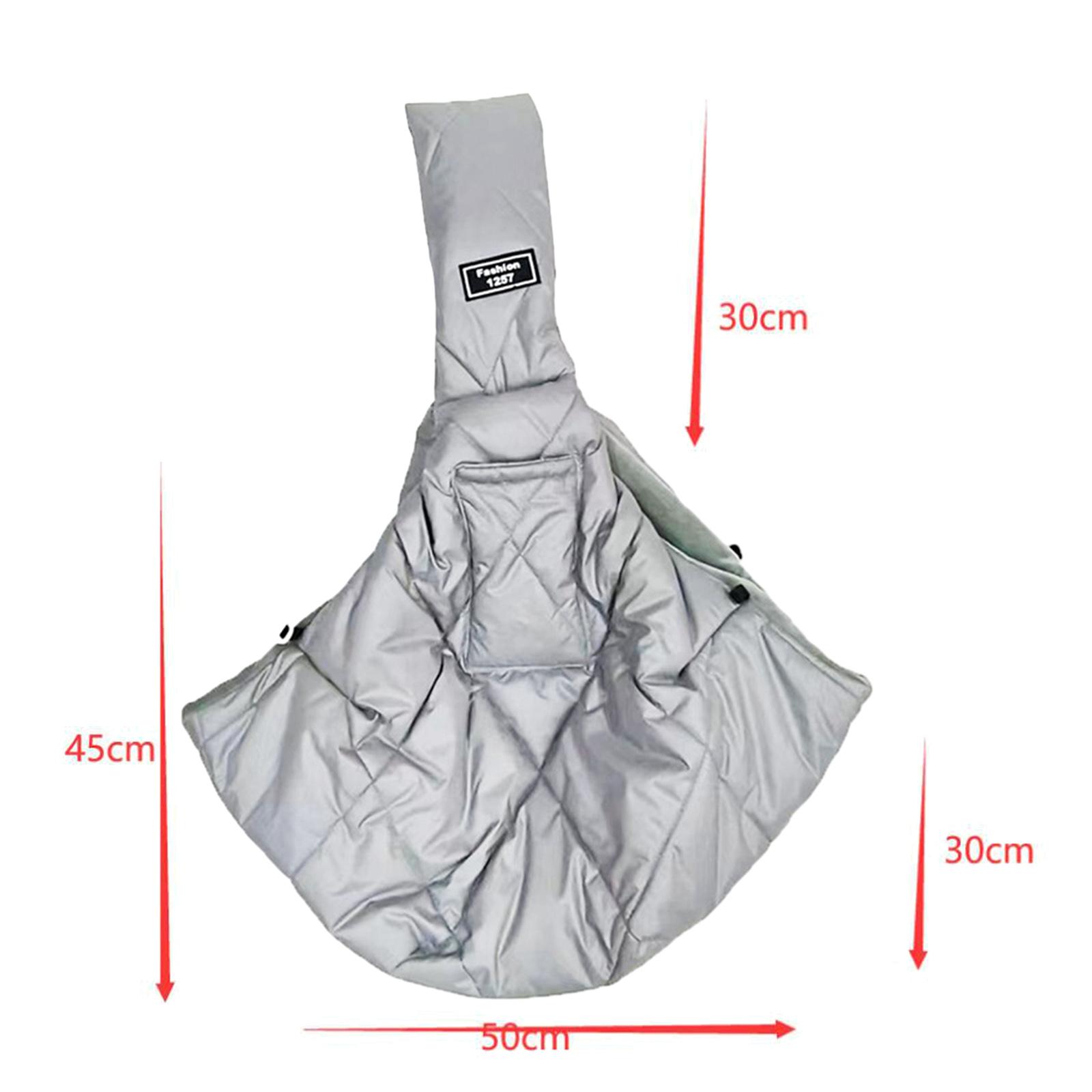 Dog Cat Carrier Breathable Winter Padded Strap Soft Pet Carrier Tote Bag Puppy Carrying Bag for Dogs Puppy Pet Cats Walking