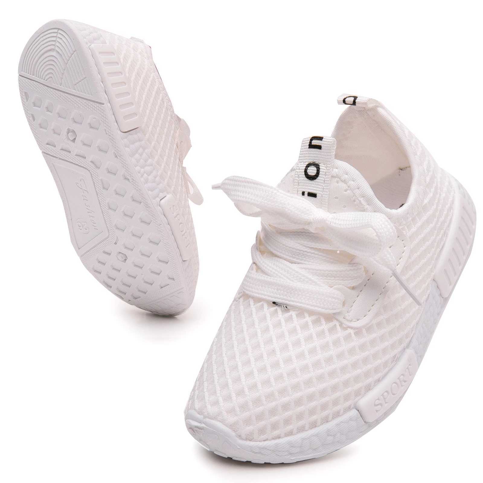 Childrens shoes running girls and boys school spring leisure anti slip breathable sports shoes basketball M250103