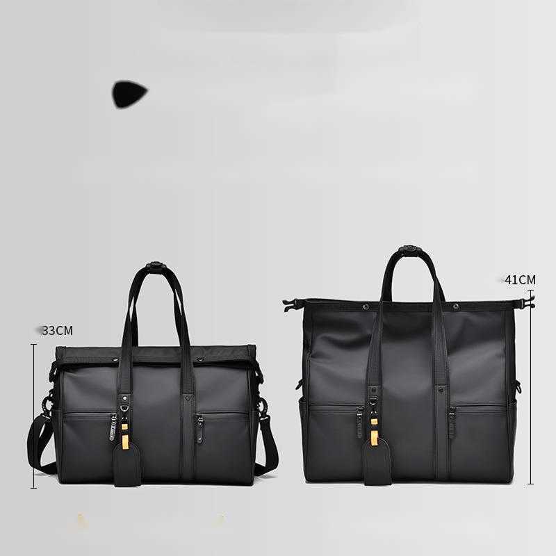 CMM duffle bags Fitness travel bag for men, large capacity dry wet separation waterproof sports bag, simple hand luggage bag, trendy 240915