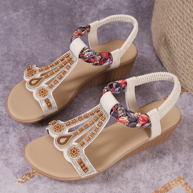 Summer Casual Ladies Beach Sandals Walking Women Wedge Shoes Outdoor Comfort Female Fashion New Sneakers d361
