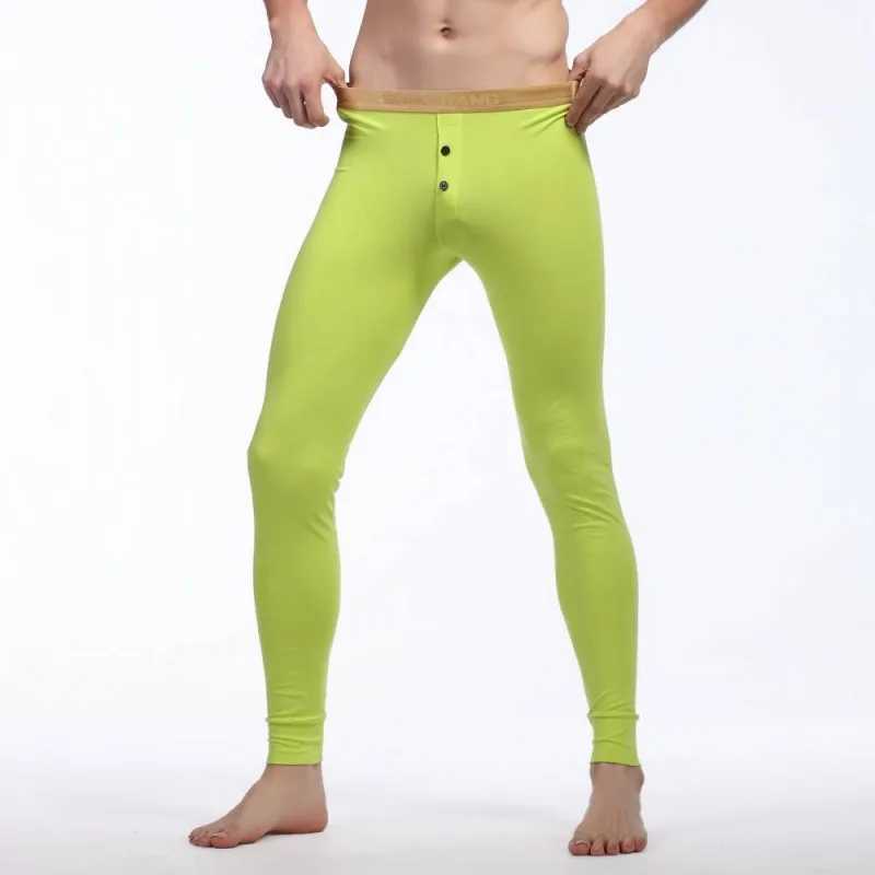 Thermal Underwear Winter Warm Pants Men Long Johns Cotton Thermo Leggings Spandex Tights And Leggings Clothes For MenXJ240903