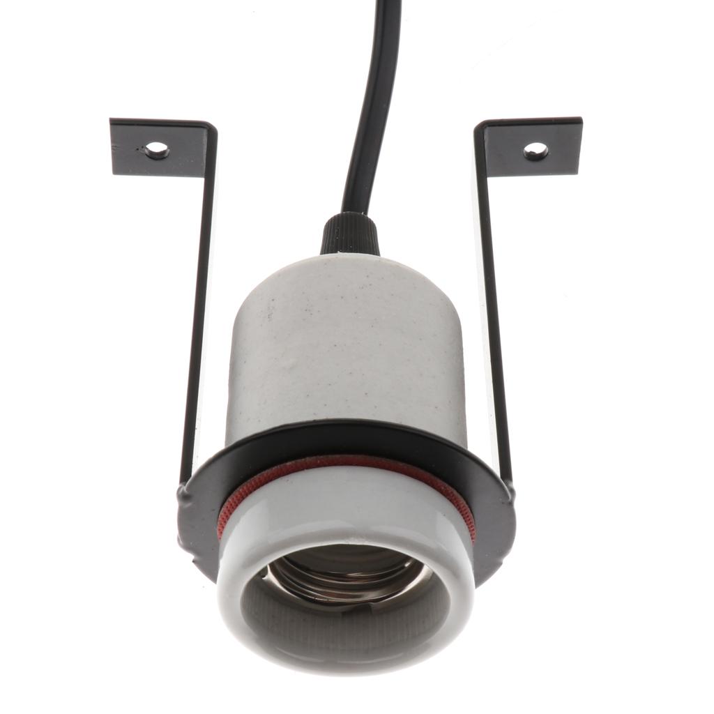 Reptile Turtle Amphibian Lamp Holder, Bearded Dragon Heat Bulb Socket