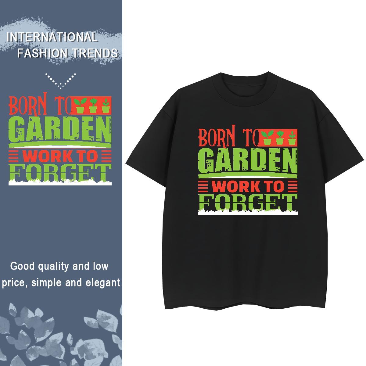 Free Shipping Mens T Shirts 230g 100% Cotton letter Casual Custom Anime Crew Neck Breathable Men Clothes T-Shirt 2024 Designer Top Tees