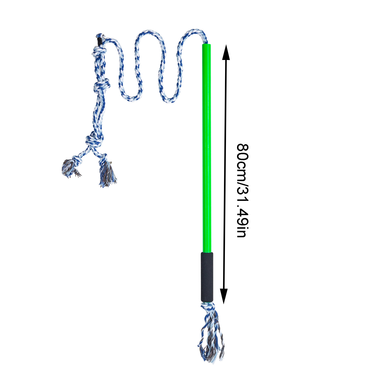 Flirt Pole For Dogs Interactive Flirt Pet Pole Rope Toy With Flexible Rope & Non-slipping Handle Outdoor Toy For Pulling Chasing
