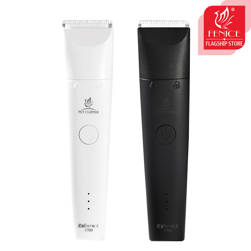 Fenice 4 in 1 Electric Hair Trimmer with 4 Blades Grooming Clippers for Pets Trimmer Nail Grinder Professional Cutter Machine