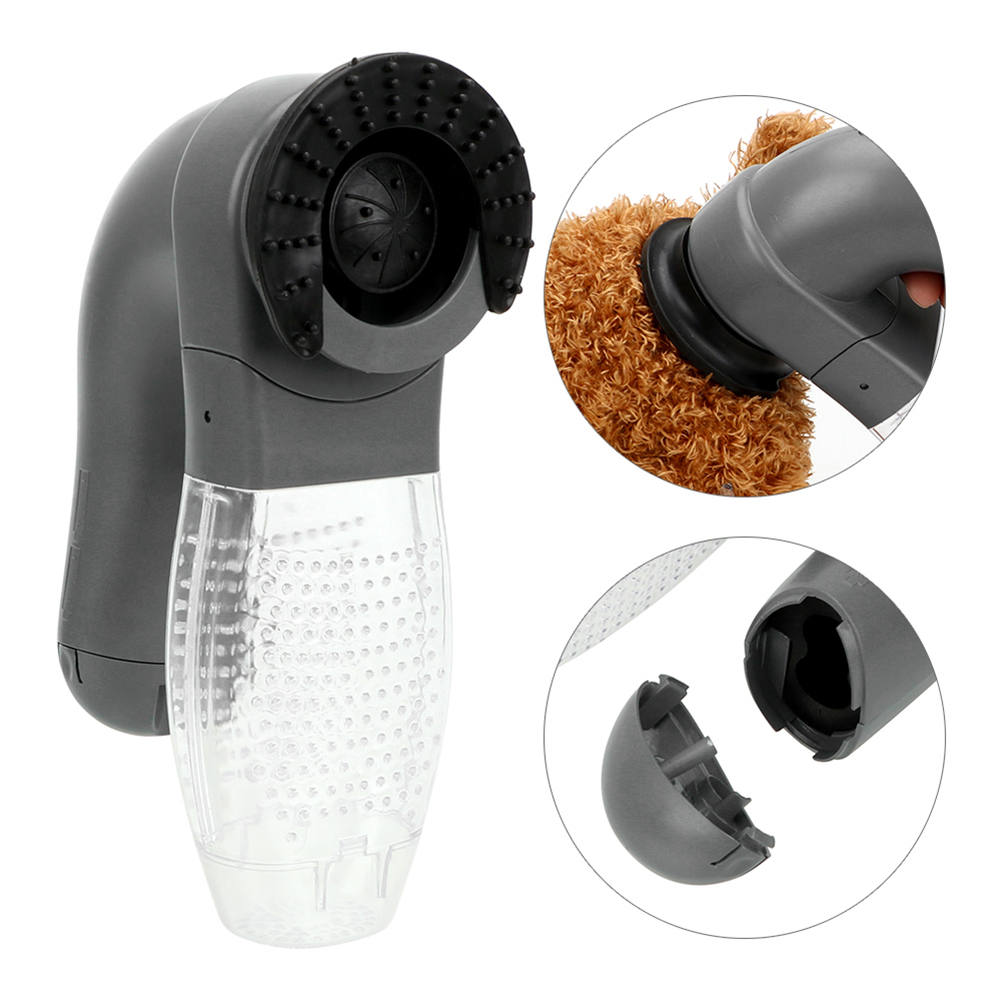 Pet Grooming Vacuum Cleaner Cordless Dog Suction Remover Shaver Pet Hair Removal Brush for Long/Short Haired Dogs Cats