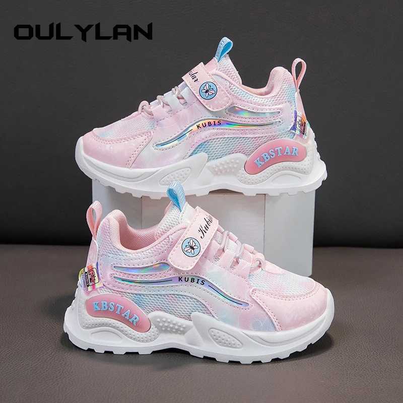 New Children Breathable Sneakers Fashion Mesh Casual Kids Sports Size 26-37 Shoes H260130