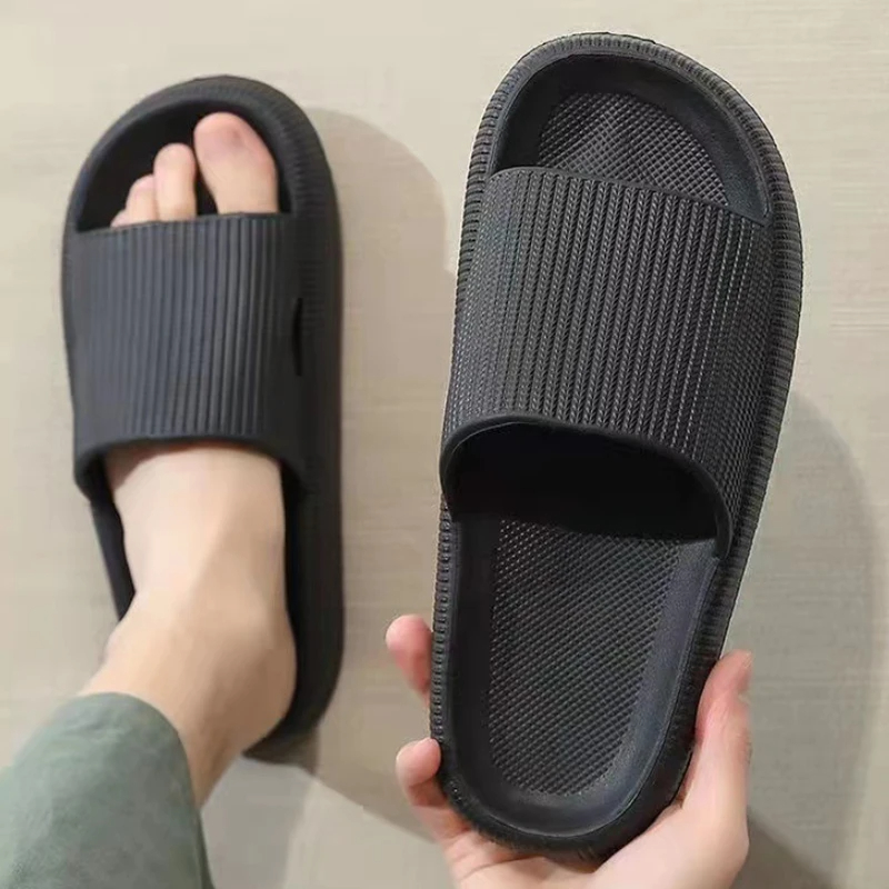 For Cloud Flip ps Beach Sandals Bathroom Non-Slip Slides Men Women Slippers Indoor House Shoes Male Slipper d472