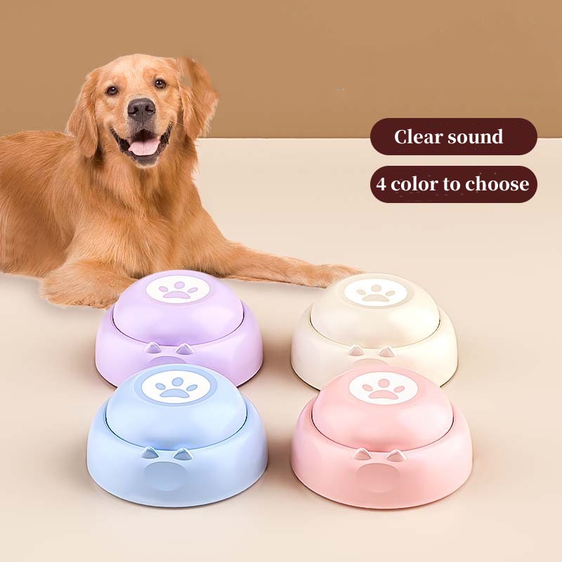 Dog Communication Buttons Voice Recording Button for Pet Training Buzzer 30 Second Record Playback Funny Gift for Talking Pet