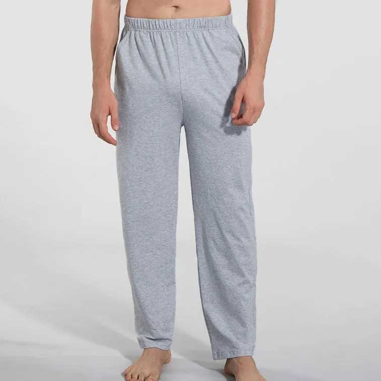 Men's Mens Joggers Sweatpants Bottom Straight Casual Loose Fit Running Athletic Jer Sey With Pockets Open Leg Pants Z260315