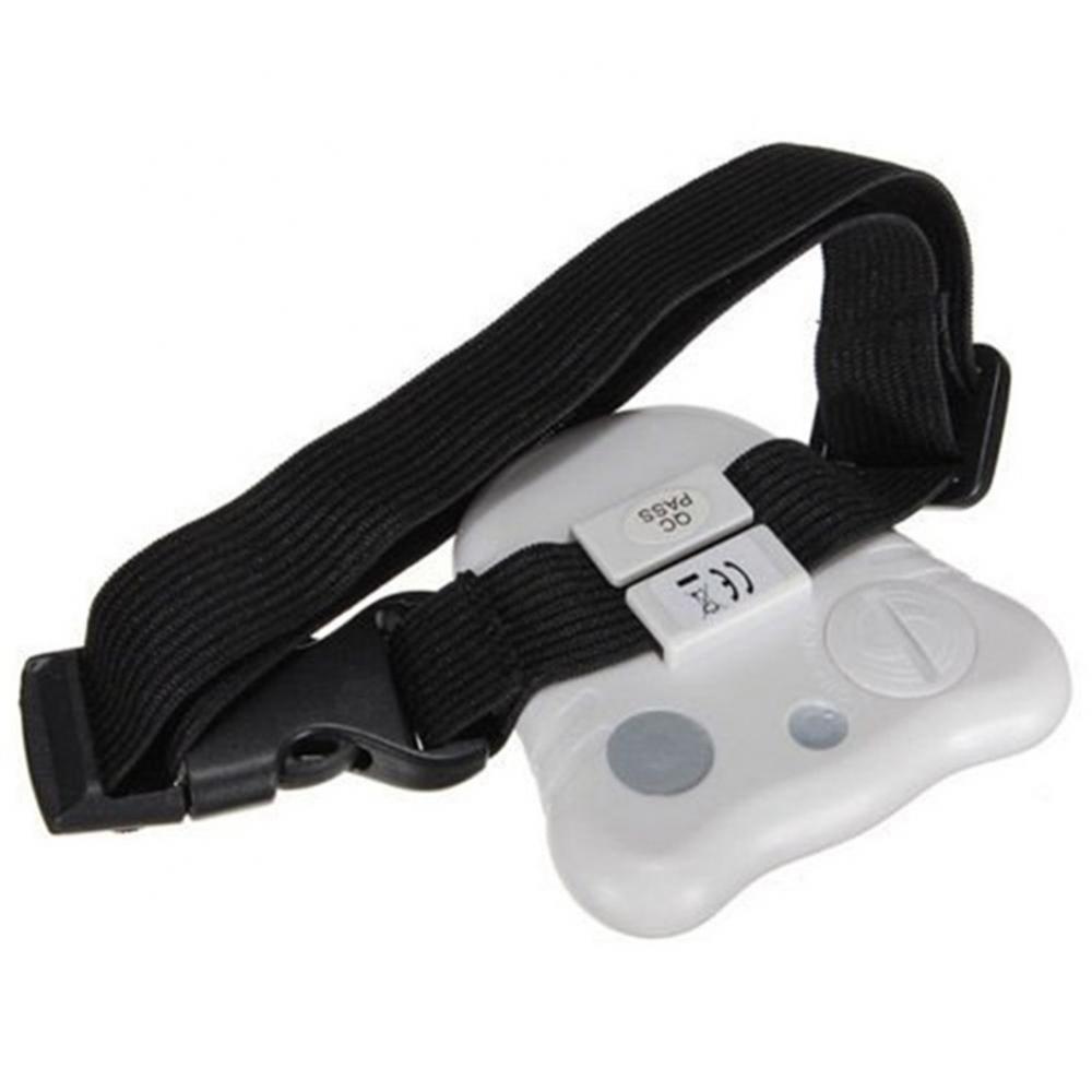 Adjustable Ultrasonic Anti Bark Collar Waterproof Stop Barking Control Collar for Small Pet Dogs Training Device Button Clicker