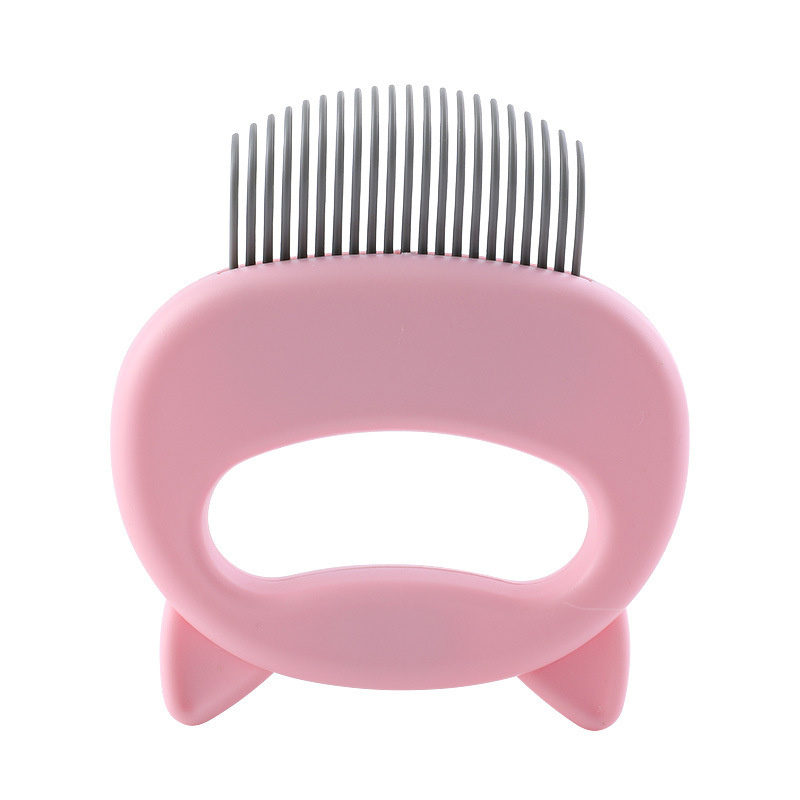 Cat Comb Massage Brush Kitten Shaped Hair Removal Comb for Cats Dog Hair Comb Large Dog Fleas Cleaning Beauty Pet Grooming Tool