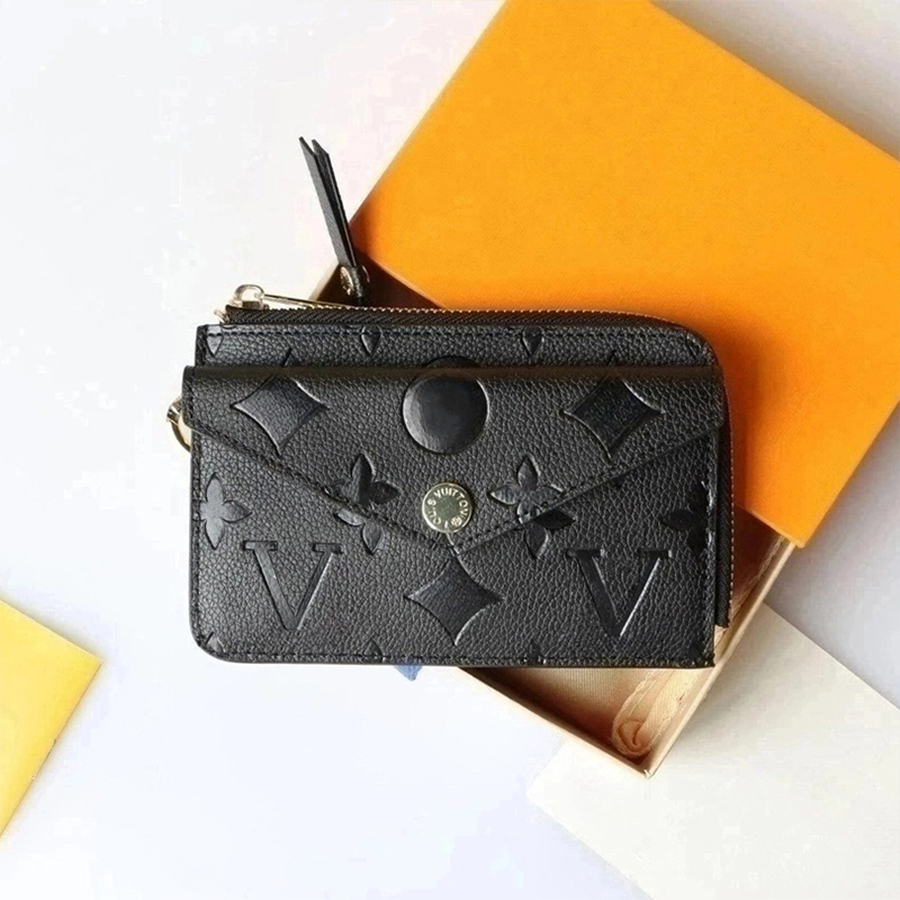 high quality Leather Wallet Designer bag Fashion Designer Wallets Retro Handbag for Women Mens Classic Card Holders Coin Purse