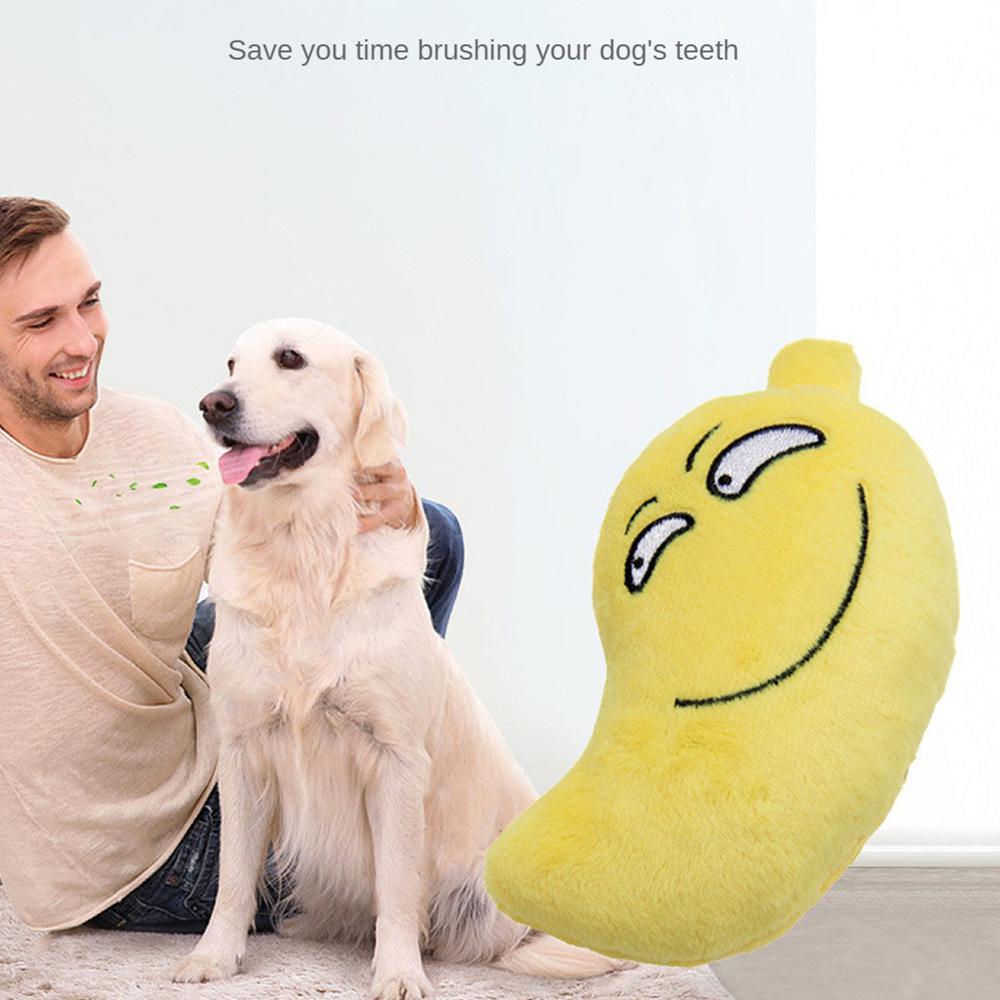 2/3/6PCS Pet Toy Cute New Plush 16x8 X8cm Dog Accessories Puppy Training Toy Puppy Dog Sounding Pet Supplies Plush Toy Fruit