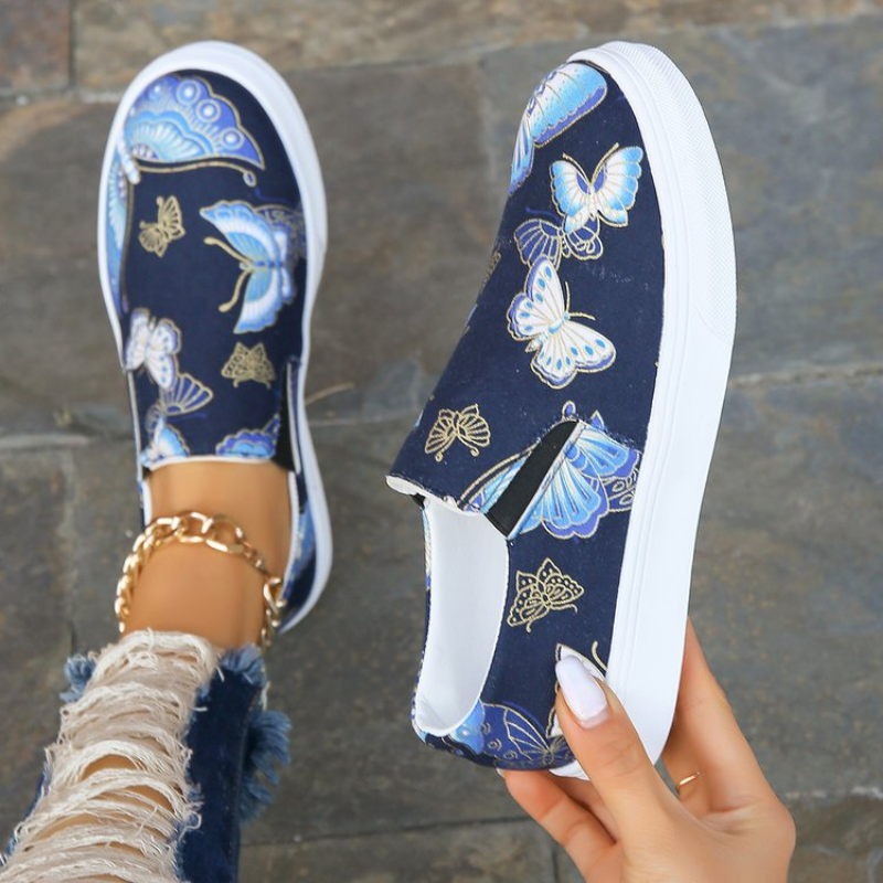 Print Loafers Women Flats Platform 2024 Spring Sneakers Casual Sport Female Fashion Designer Walking Running Shoes f753 13c6