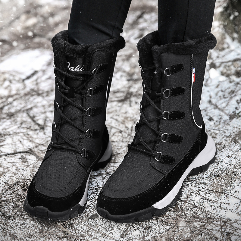 NEW hot 2023 Warm Trend Top Cotton Women's Shoes Free Delivery Promotion High Barrel Girls' Winter Boots