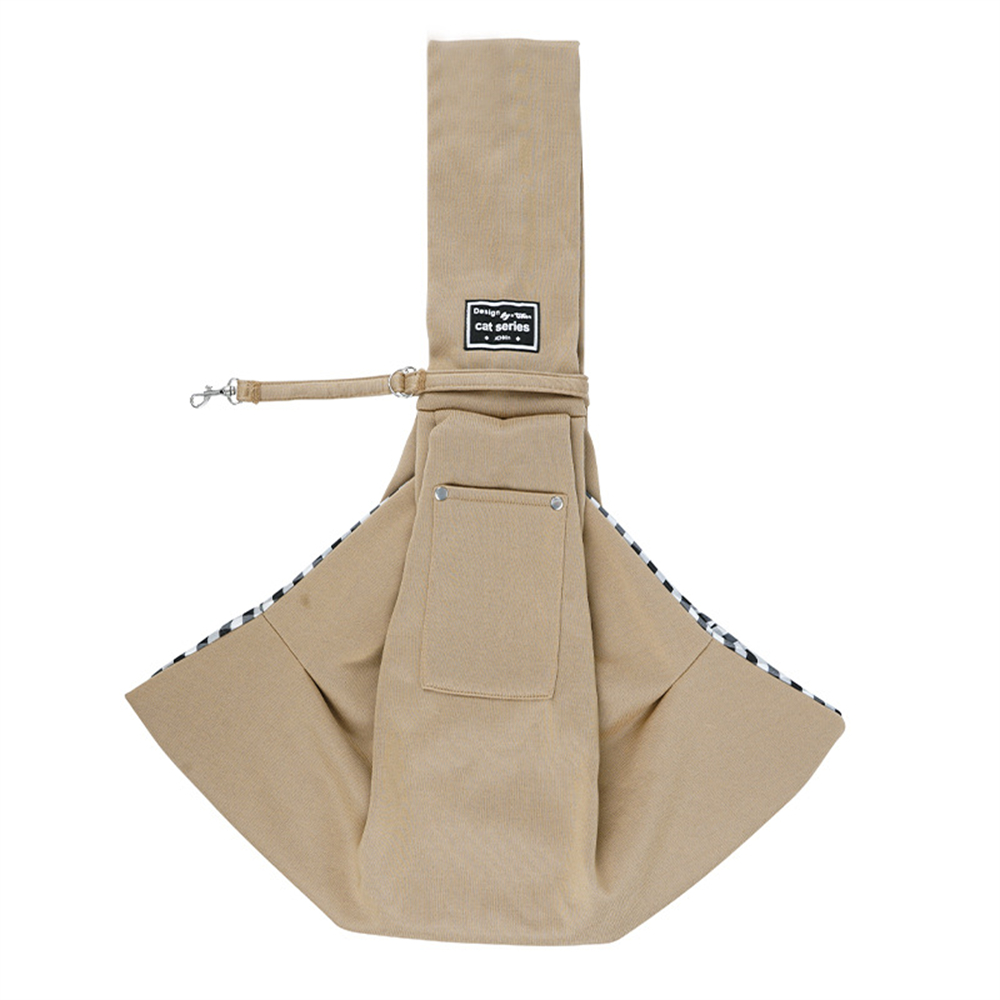 Pet Puppy Carrier Bag Outdoor Travel Dog Shoulder Bags Comfortable Cotton Single Shoulder Backpack Sling Handbag Tote Pouch