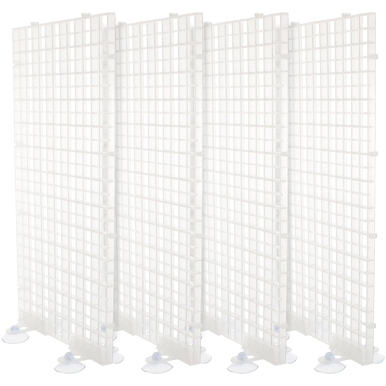 Dividers for Aquarium Fish Tank Betta Separator Water Panel Partition Double-layer Drain Basket