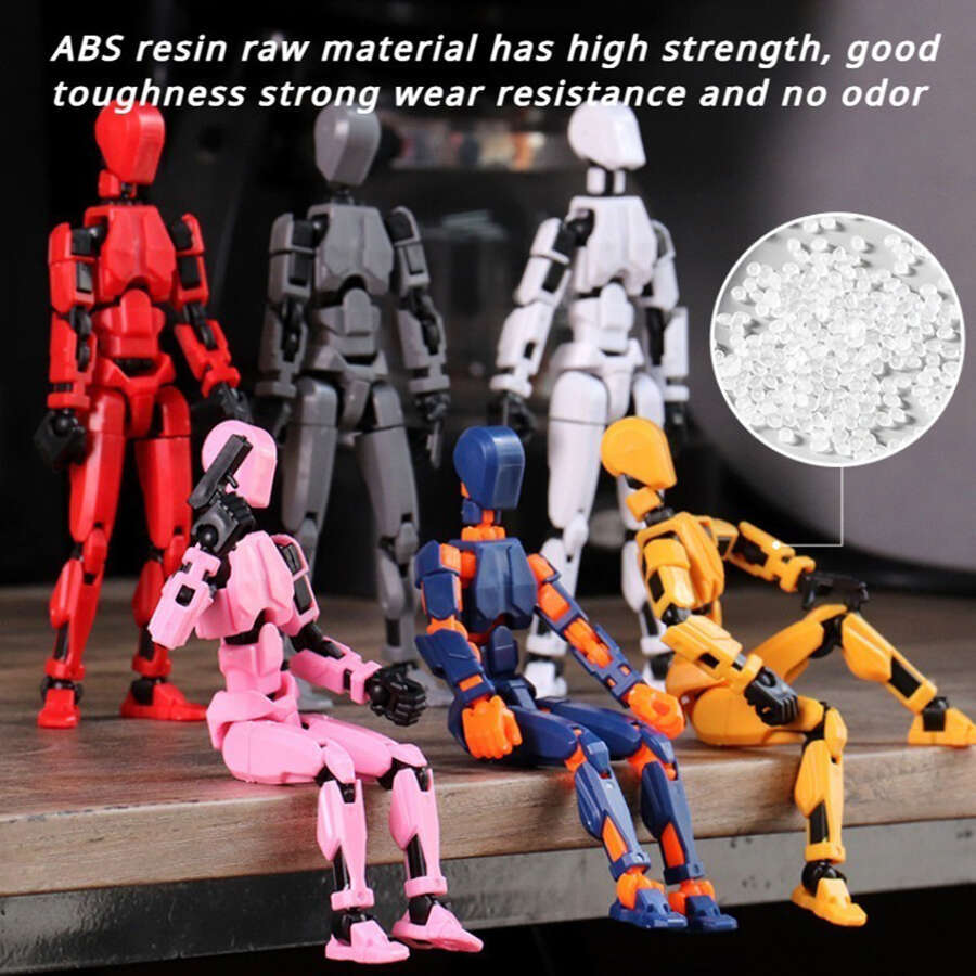 Interactive 3D Printed Titan 13 Mannequin Action Dolls Multifunctional Toy Collection for Children and Gamers block figure