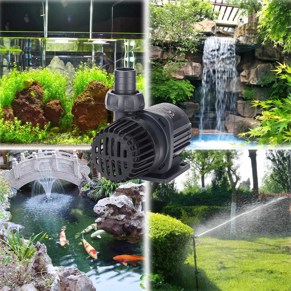 Jebao Adjustable Sump Return DC Water Pump DCP Series Super Quiet Energy for Aquarium Fish Tank