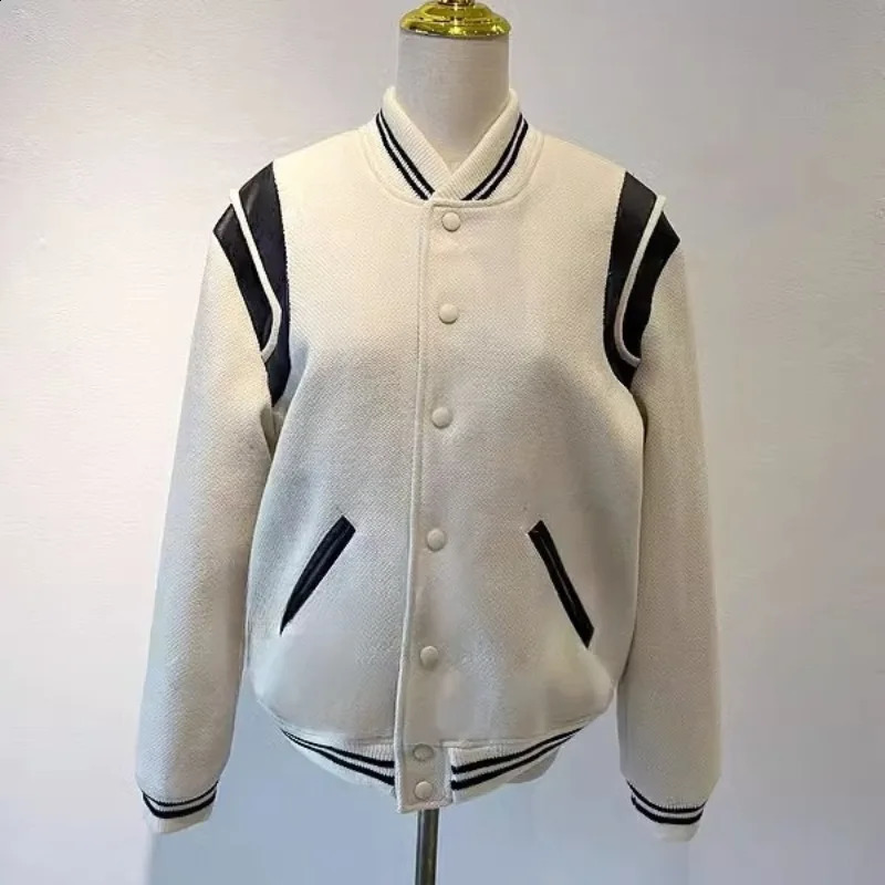 Deep City Korean Fashion Bomber Jacket Womens Retro Street Clothing Super Large Zipper Black Jacket Casual Fashion Autumn Coat 240902