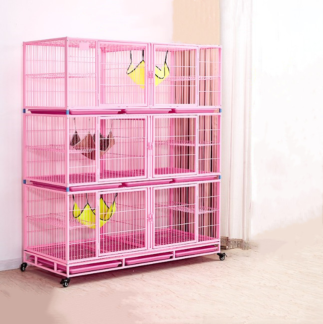 China factory commercial cheap indoor Three layers cat cage