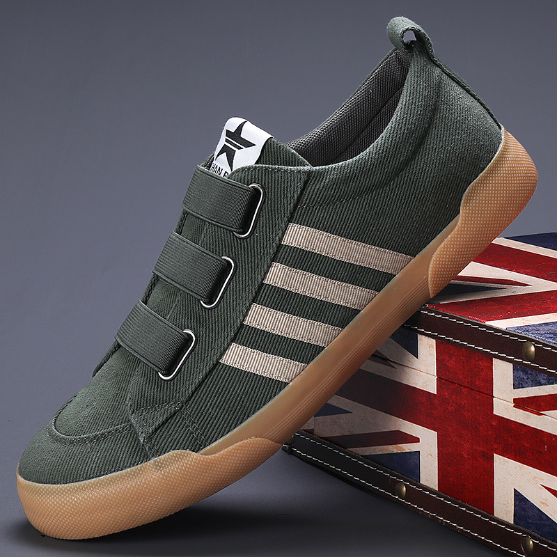 Classic Canvas Shoes Men Flat Shoes Men's Vulcanized Sneakers Shoes Spring Couple Student Casual Lace-up Zapatos Hombre SS24176