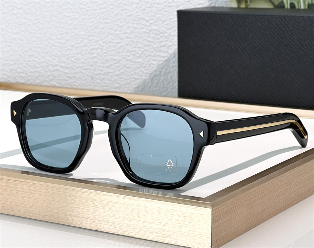 Fashion vintage mens women polarized sunglasses A16S Sophisticated retro shield shape acetate glasses leisure classic style Anti-Ultraviolet Come with case