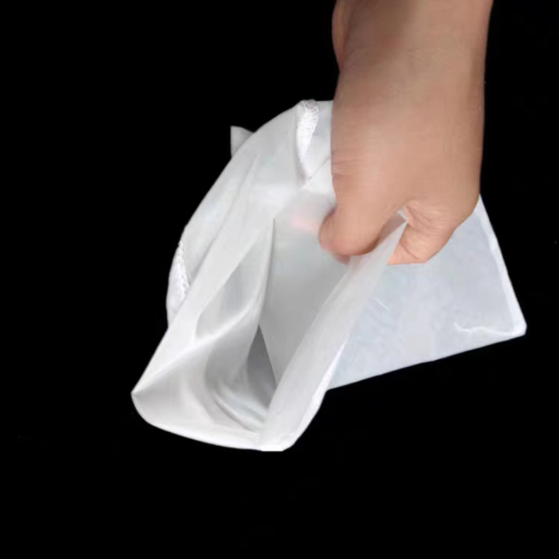 5pcs Super Fine Aquarium Filter Bag with Frame Washable Reusable Mesh Foam Carpet Sock Bag for Fish Marine Filtration System