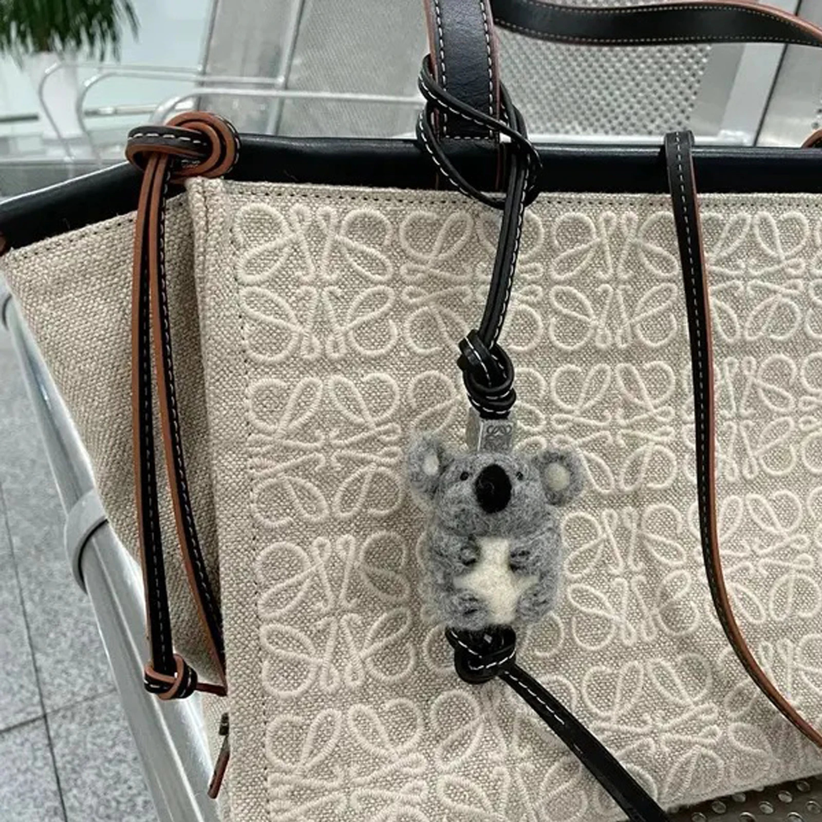 High quality koala panda owl bag pendant felt handmade gift 240902 0aa6 4