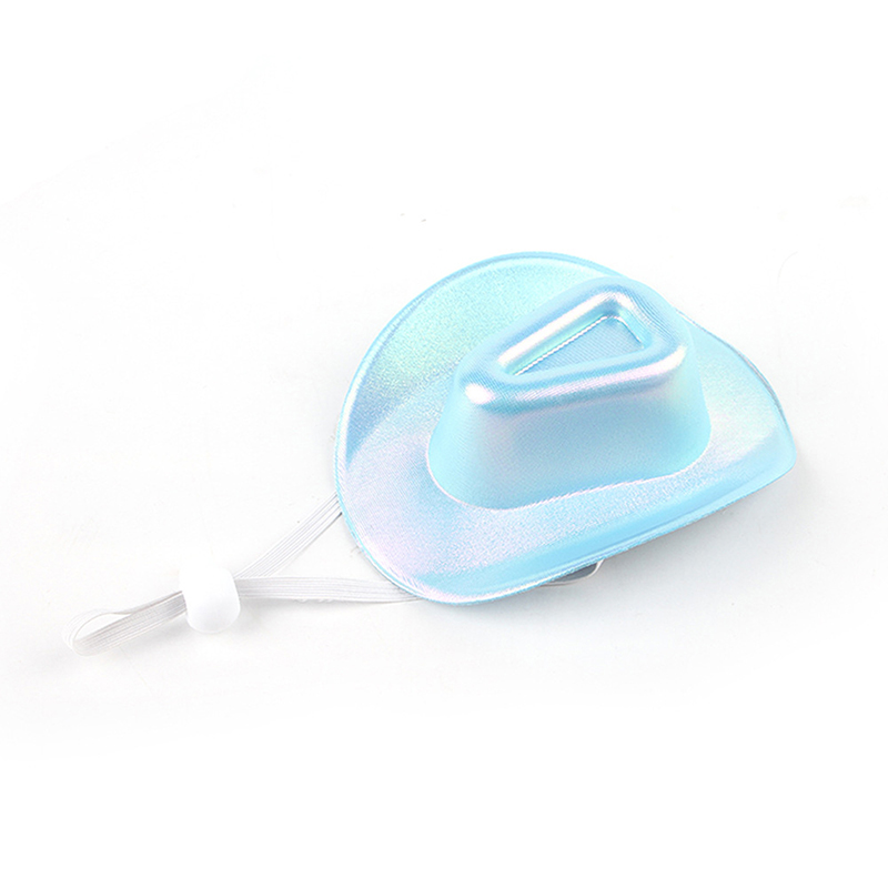 Small Pet Fantasy Cowboy Hat Fashion Adjustable Breathable Pet Cowboy Hat Anti-falling Pet Cats Sunhats Hat Pet Supplies
