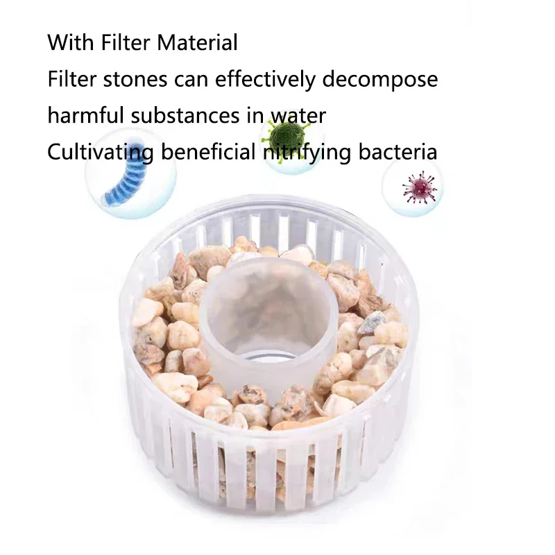 Fish Tank Automatic Feces Suction Machine Oxygen Pump Biochemical Sponge Filtering Feces Aquarium Cleaning Tool Accessories