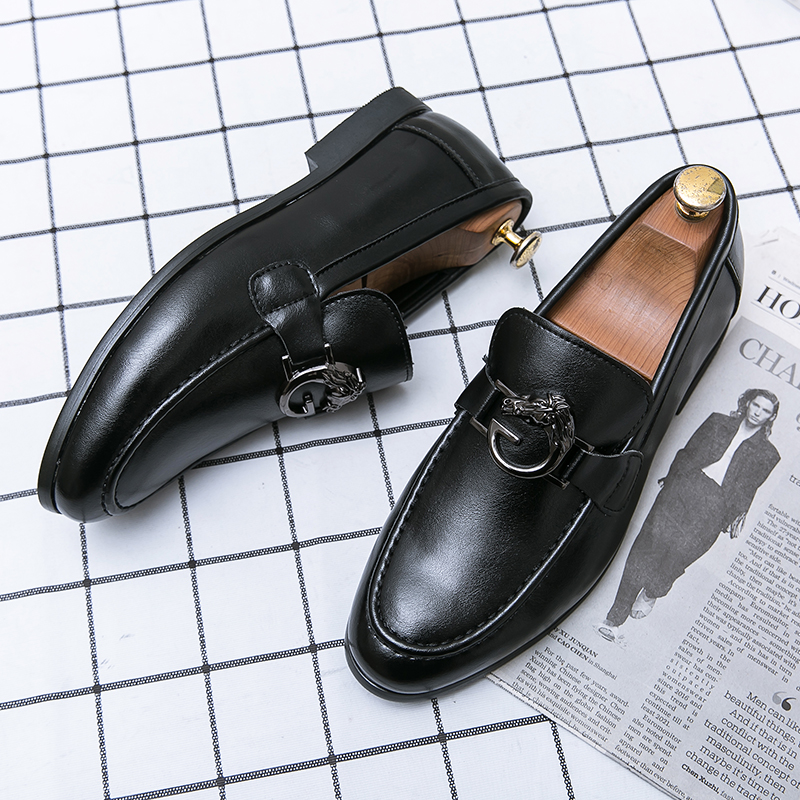 Italy Men Casual Shoes Spring Leather Loafers Office Shoes For Men Driving Moccasins Comfortable Slip on Party Fashion Shoes Men