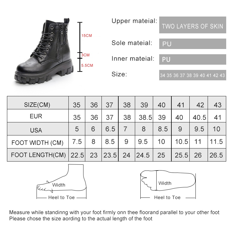 AIYUQI Women Ankle Boots Genuine Leather 2024 Spring Boots Velvet Inner Heightened Marton Boots Women Platform Women Short Boots