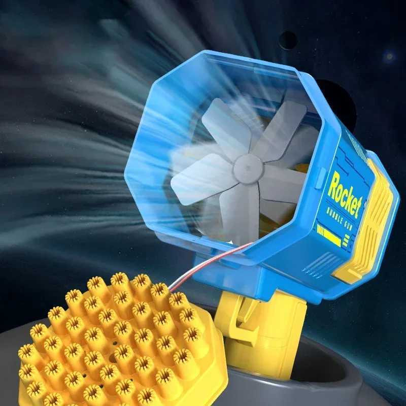 40 hole fully automatic bubble gun toy handheld bubble machine electric childrens toy outdoor bubble toy childrens giftW2409028888