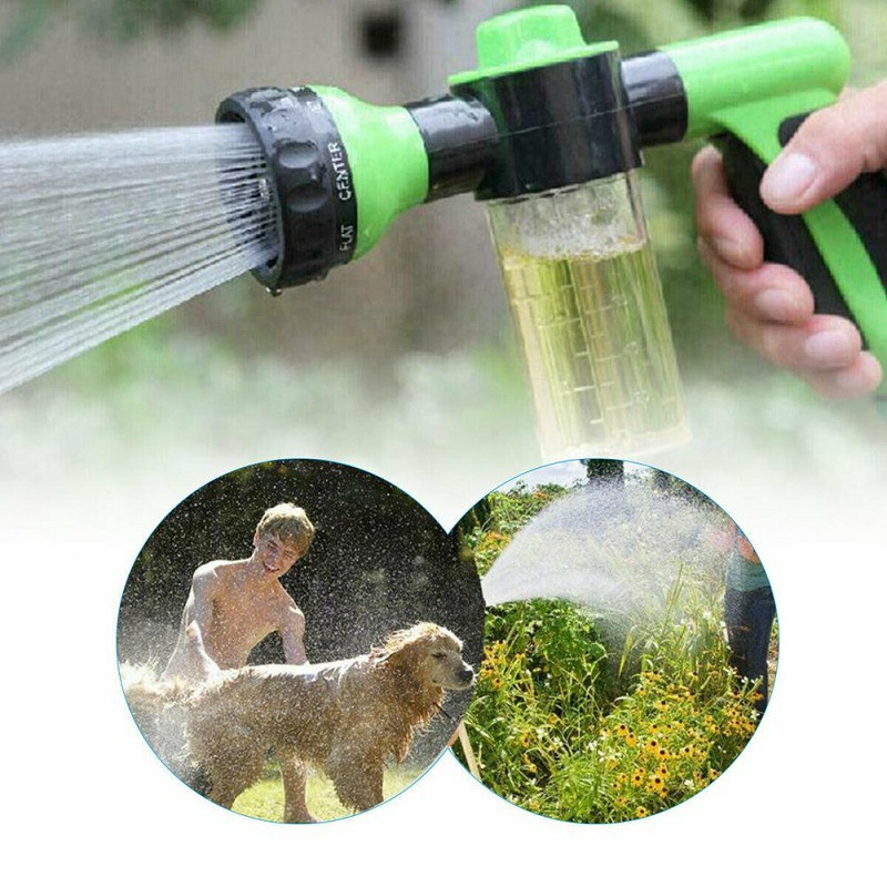 Garden Household Portable Dog Washing Water Gun Car Washing Water Gun Adjustable Nozzle High Pressure Foam Water Guns
