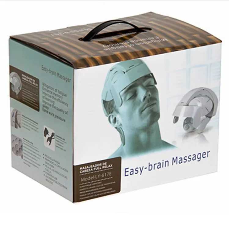 USB Electric Head Scalp Relaxing Massager Brain Massage Therapy Instrument Y240902