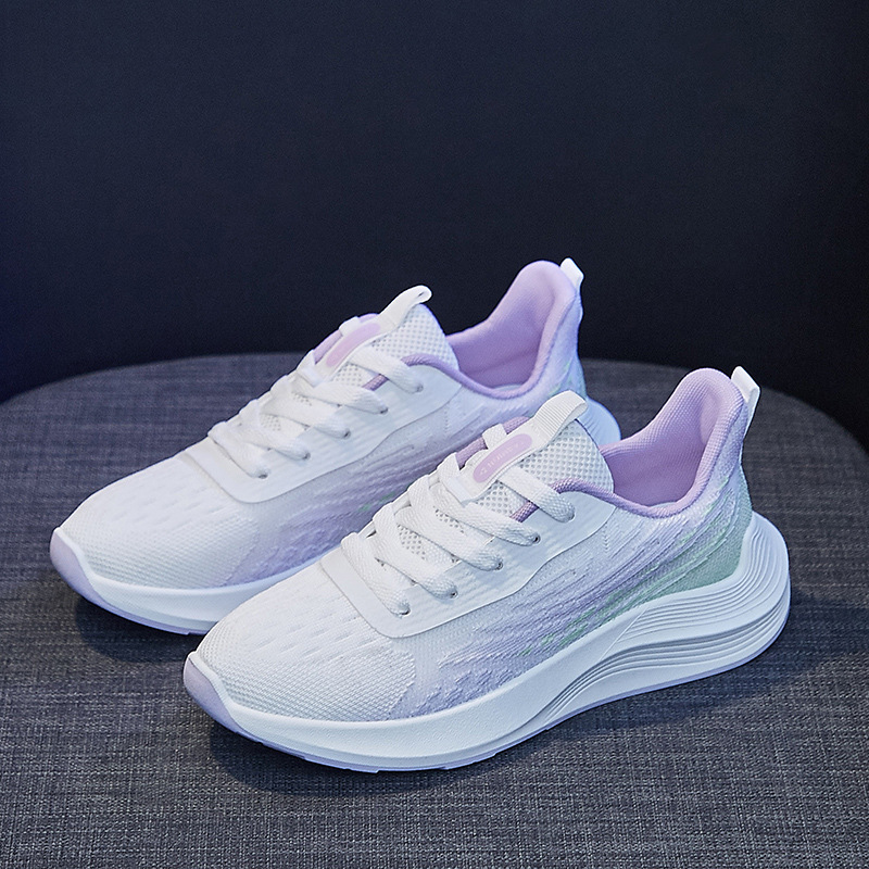 2025 new Women Sneakers Trends 2023 New Arrivals Sports Running Shoes Tennis Female Mesh Trainers Comfort Thick Bottom Athletic Shoe b194