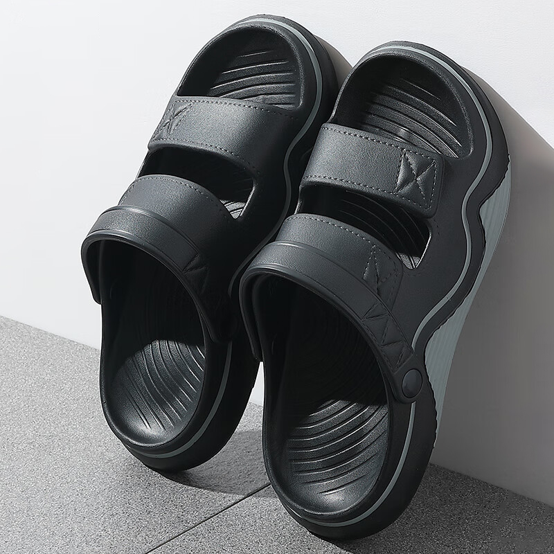 Men Sandals Summer Leisure Beach Holiday Sandals Dual Purpose Shoes 2024 New Outdoor Sneakers Male Retro Comfortable Casual Shoe