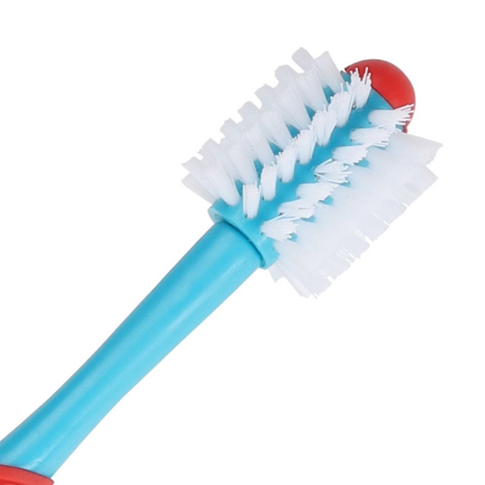 Pet Toothbrush 360° Double Head Wear Resistant Soft Bristle Dogs Cat Grooming Toothbrush Plastic Pet Tooth Care Cleaning Tools