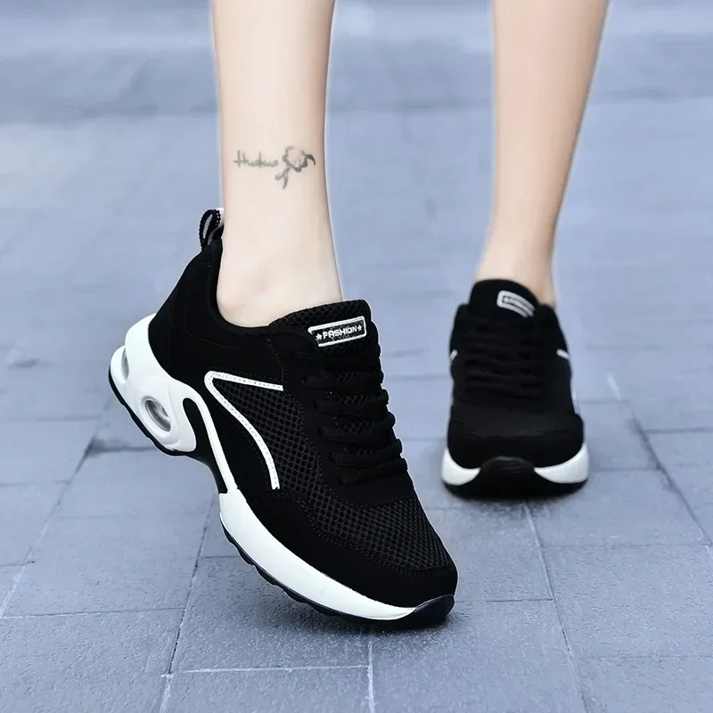 Breathable Vulcanized Shoes Woman Autumn Fashion Comfortable Sneakers Women Mesh Casual Sports Sheos 9e07