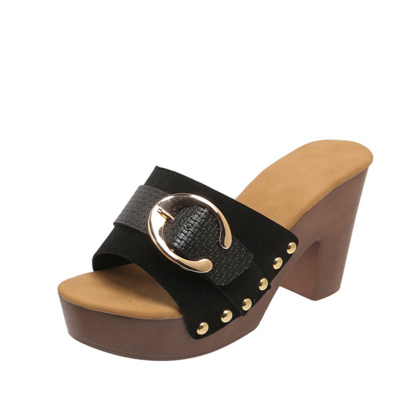 High Heels Summer Platform Sandals Slides Women Designers Outdoor Walking Ladies Shoes dh1263469