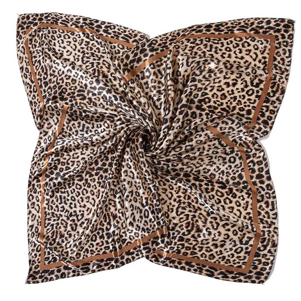 90cm silk square scarf with satin ribbon print scarf fashionable womens hair shawl bag Fem collar headscarf X250319