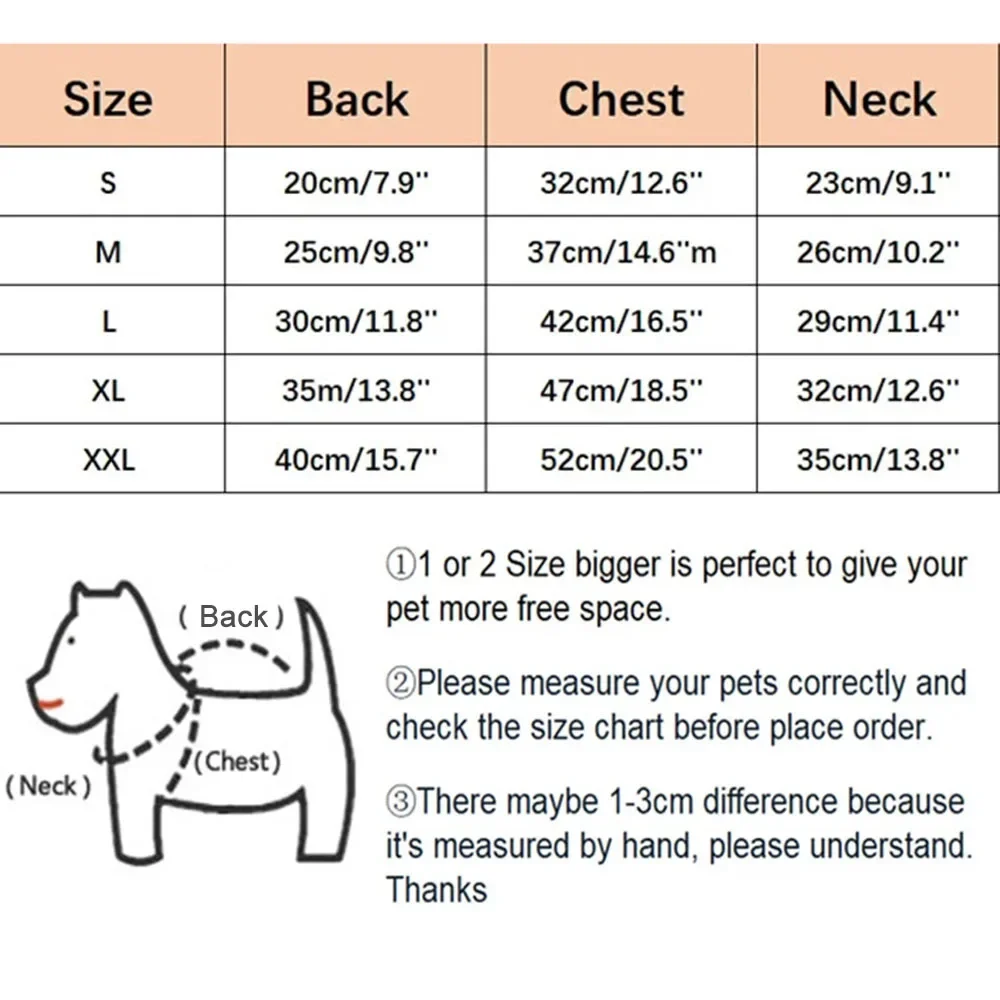 Warm Small Dogs Clothes Soft Fleece Dog Clothing Pet Puppy Winter Vest Costume for Small and Medium Dogs Cats Chihuahua Yorkie